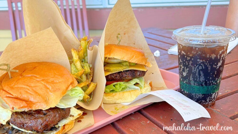 ハワイ島　ビレッジバーガー